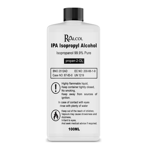 Isopropyl alcohol pure - 99.9%,