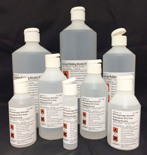 Isopropyl rubbing alcohol - isopropyl, 91%