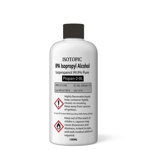 Isopropyl alcohol pure - 99.9%,
